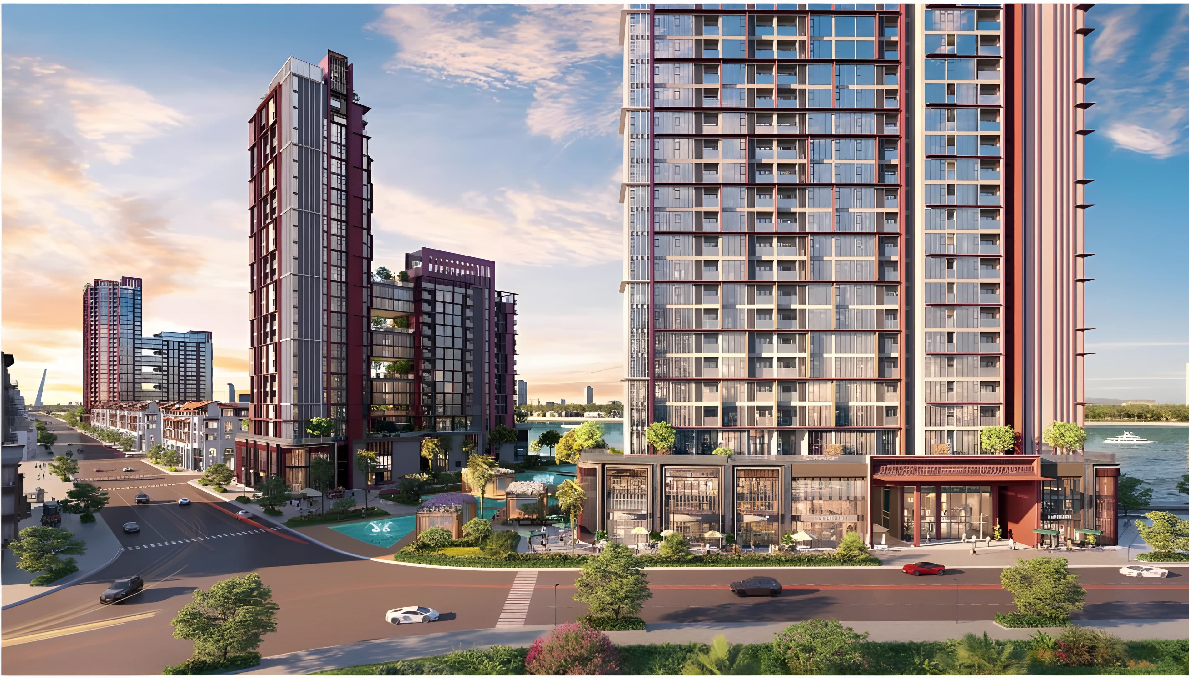 Shophouse Khối Đế Sun Symphony Residence Đà Nẵng