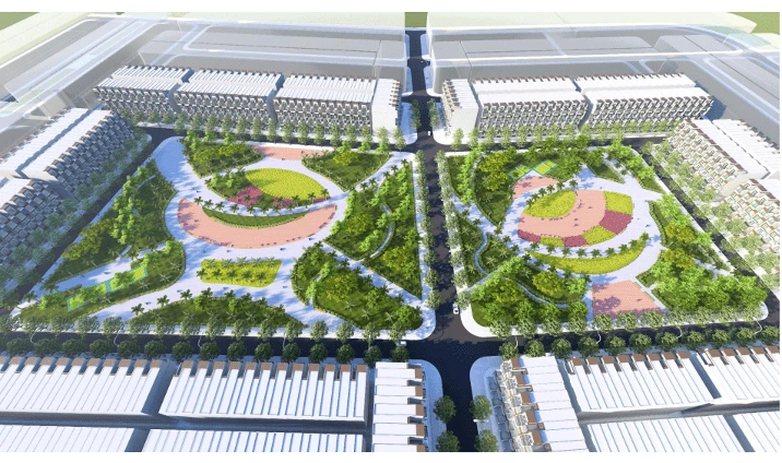 Mặt bằng điển hình phân khu Cồn Dầu Hòa Xuân