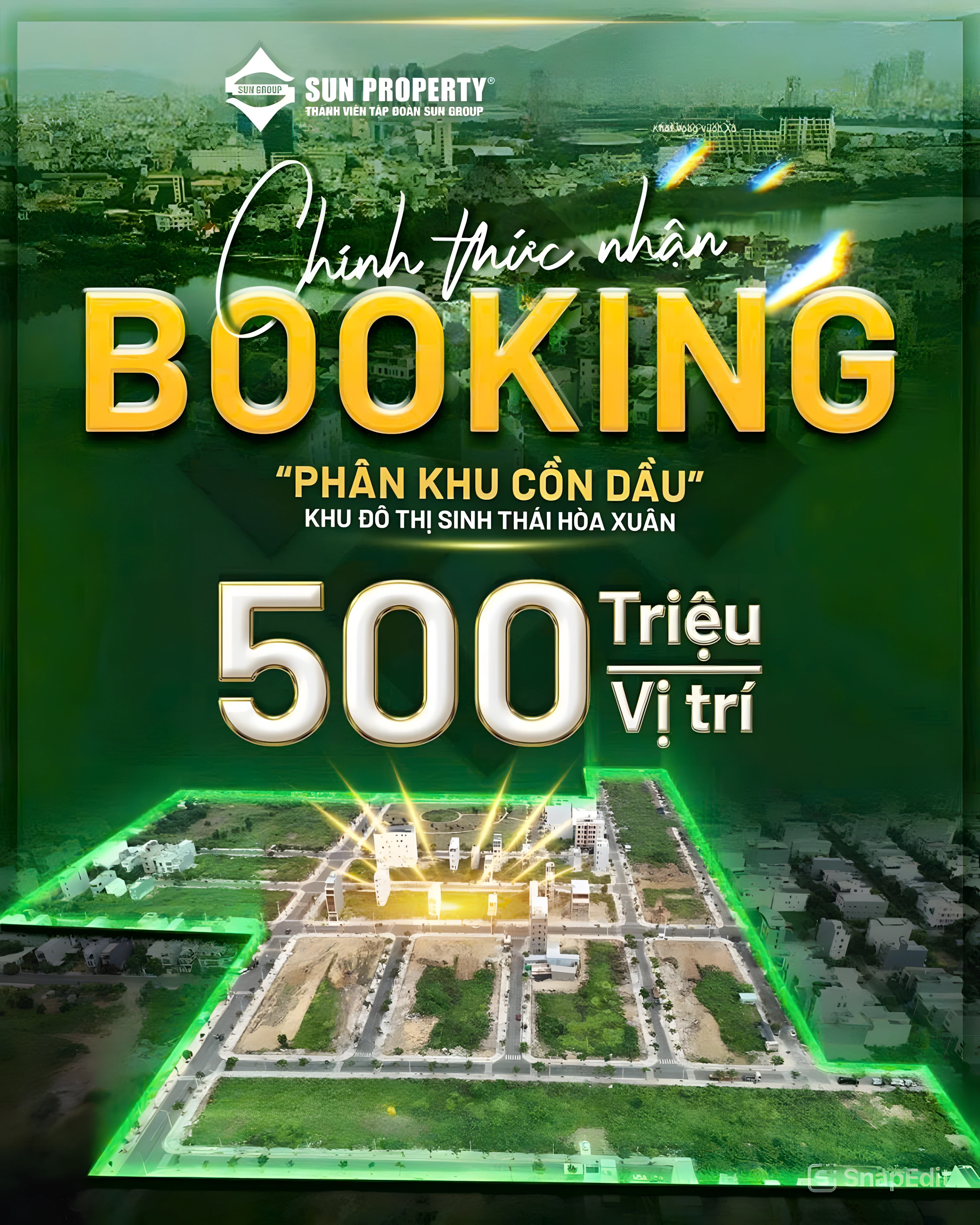 Chính sách bán hàng của phân khu Cồn Dầu Hòa Xuân