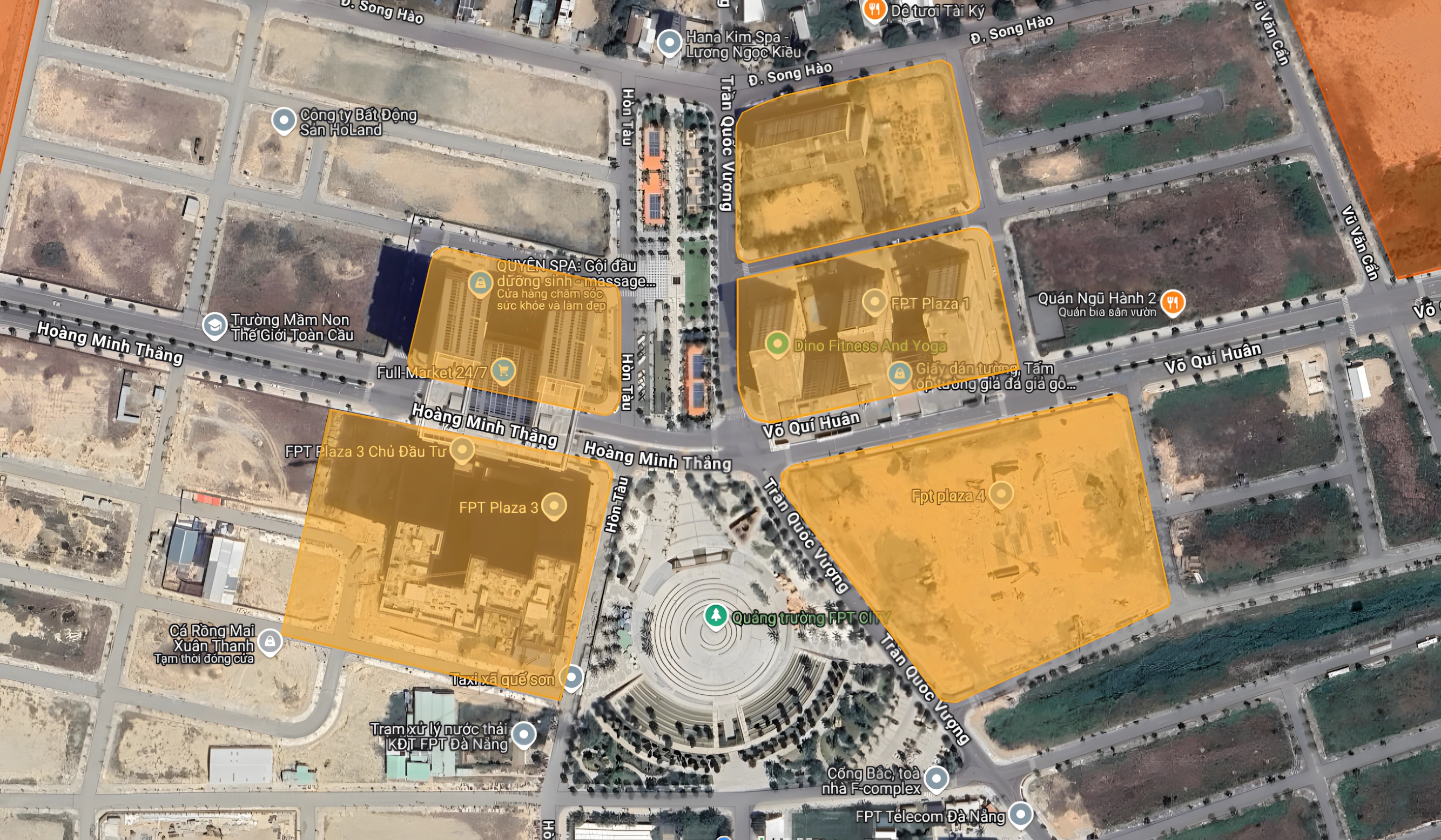 Vị trí đắc địa của FPT Plaza 4 tại FPT City Đà Nẵng