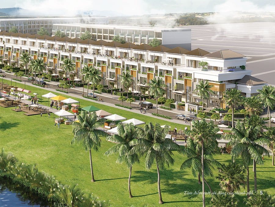 Những buổi ẩm thực được tổ chức thường xuyên trong khuôn viên dự án.