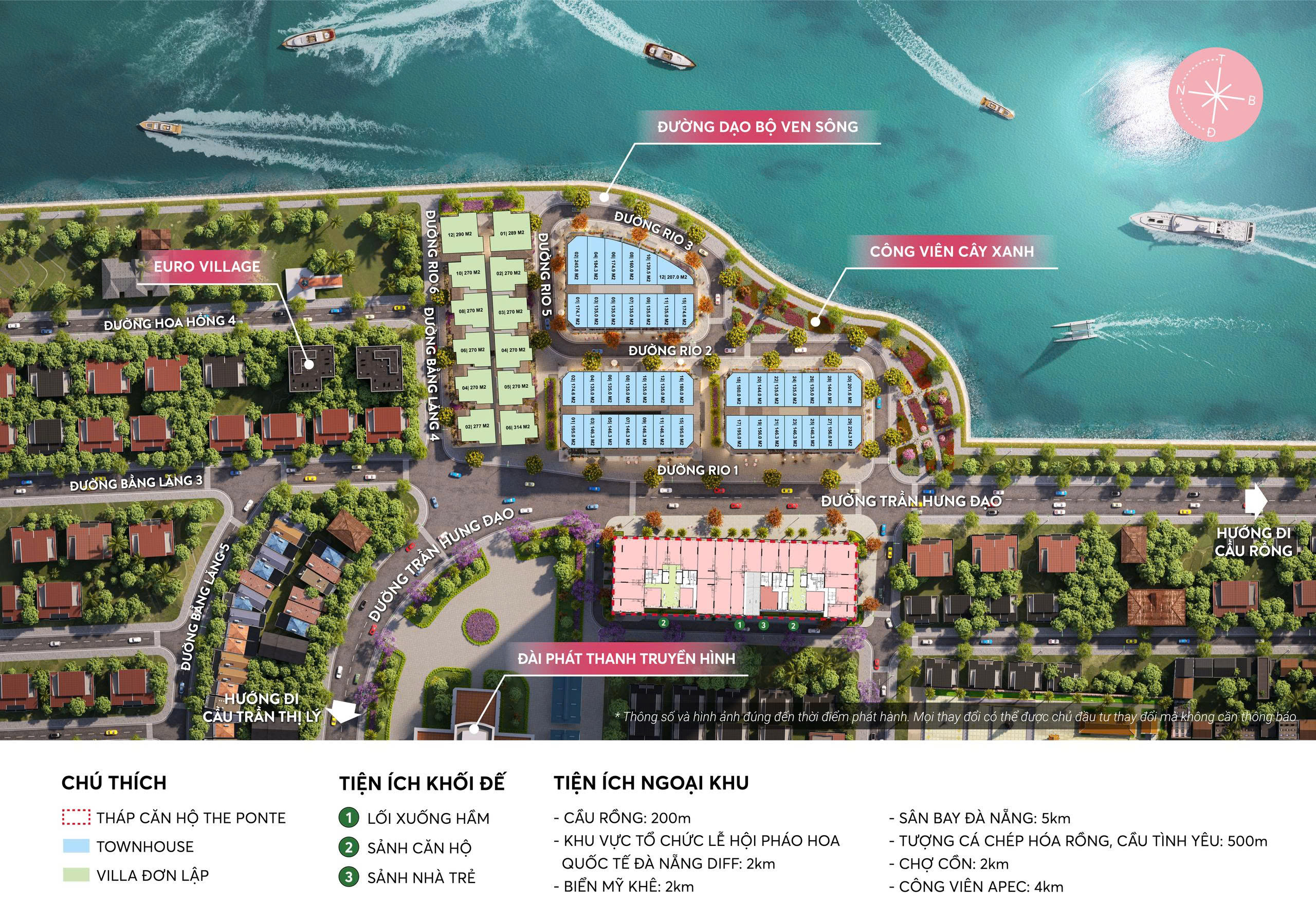 Mặt bằng Rio Sun Ponte Residence