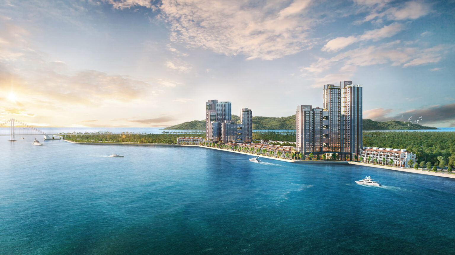 Shophouse khối đế Sun Symphony Residence Overview