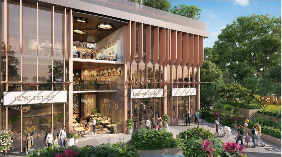 Shophouse khối đế Sun Symphony Residence Overview