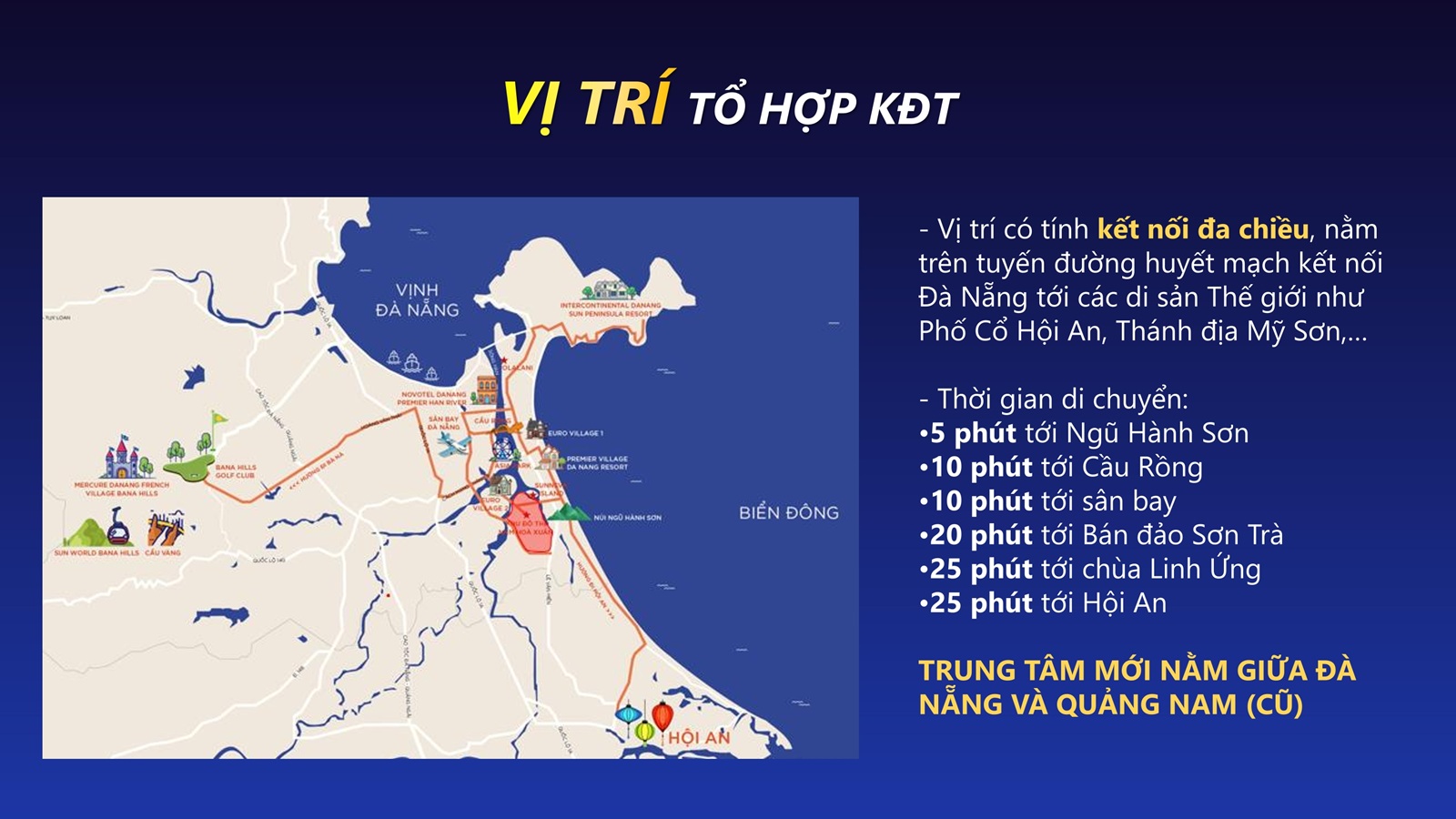 Vị trí đắc địa thuận lợi của Sun Spana Tower