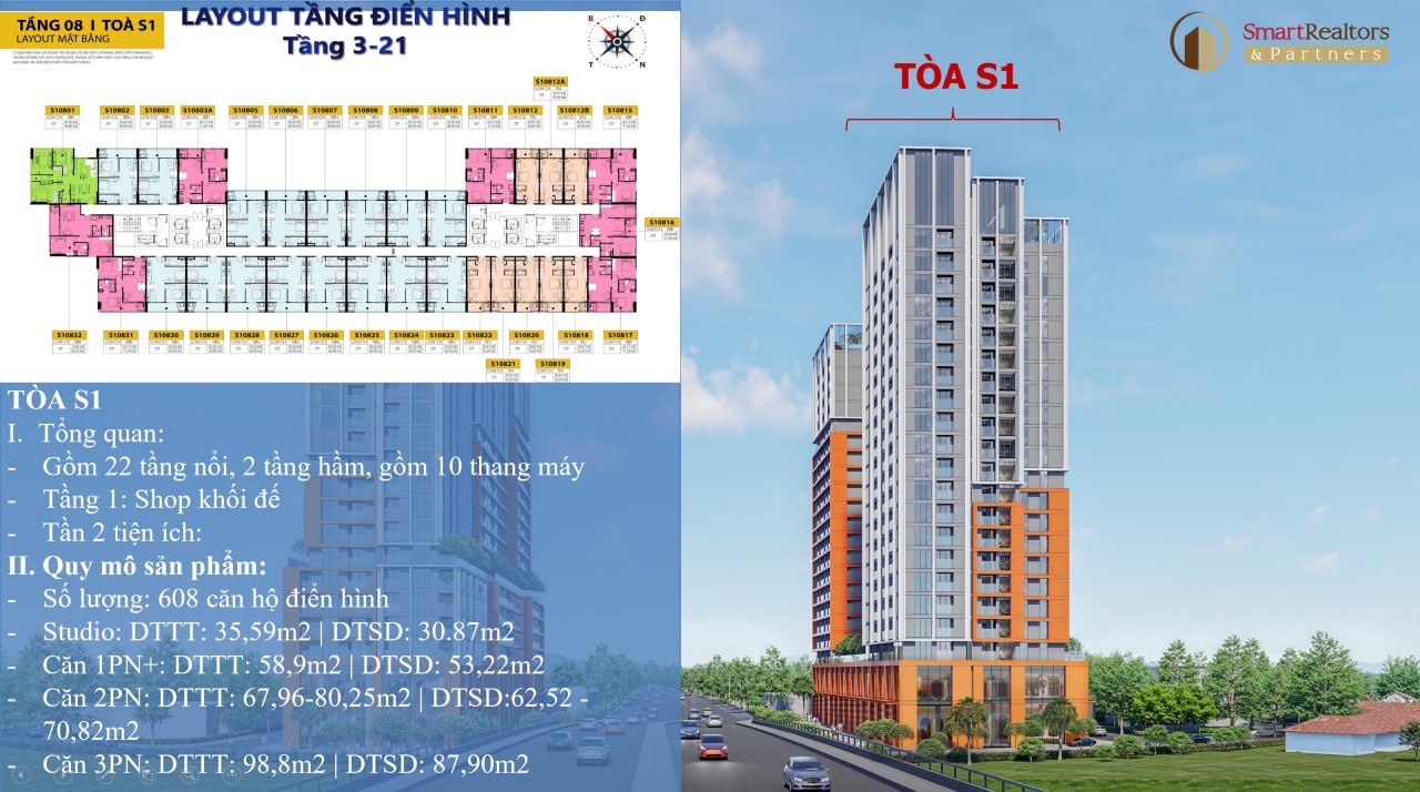 Sun Spana Tower - Tòa S1