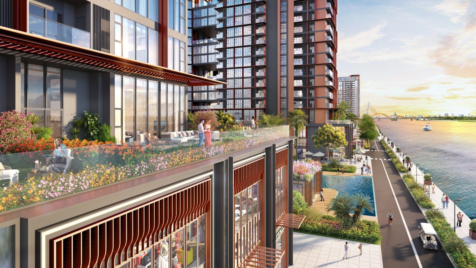 Cơ sở hạ tầng Sun Symphony Residence
