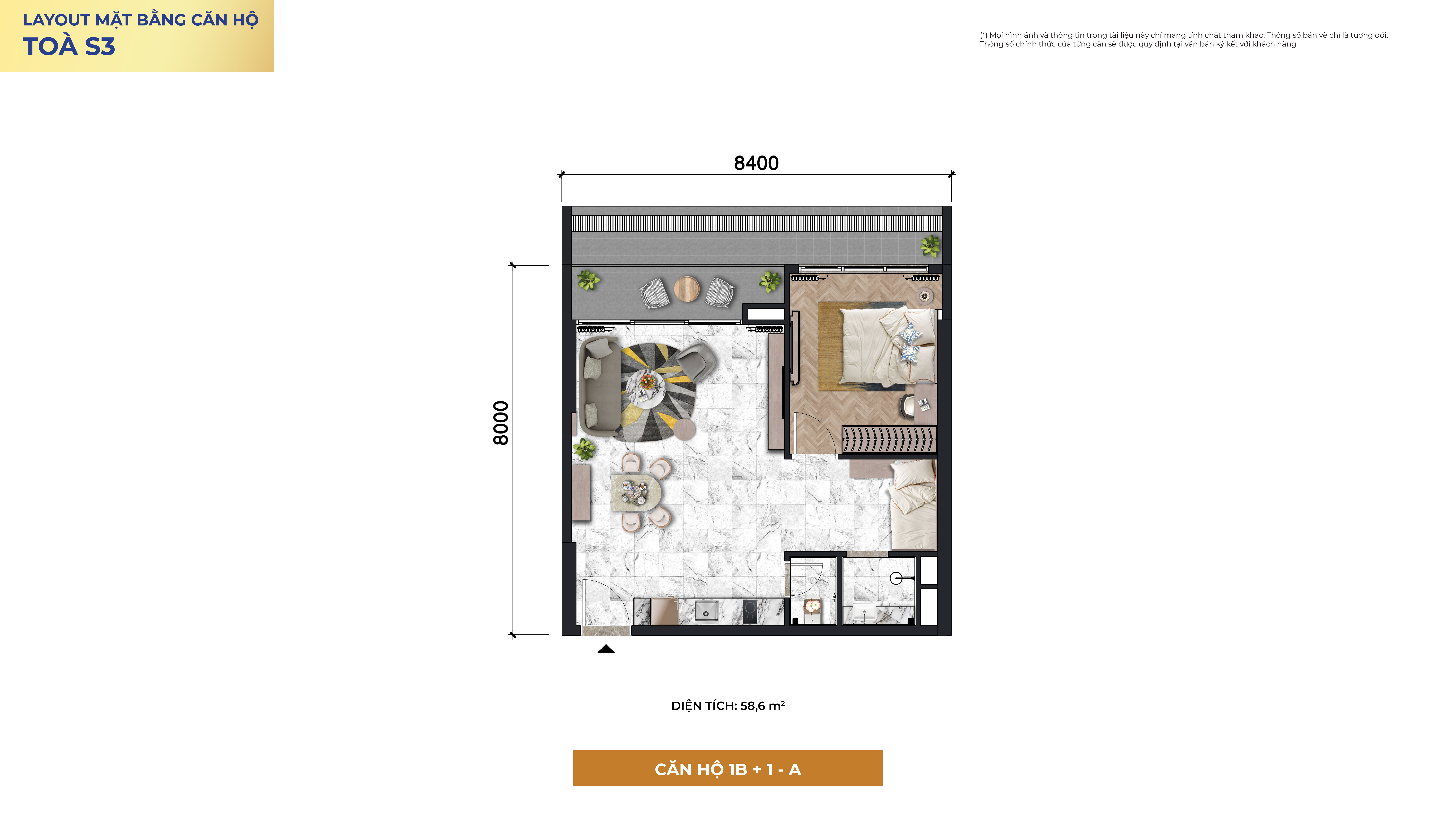 Layout mặt bằng dự án Căn hộ cao cấp