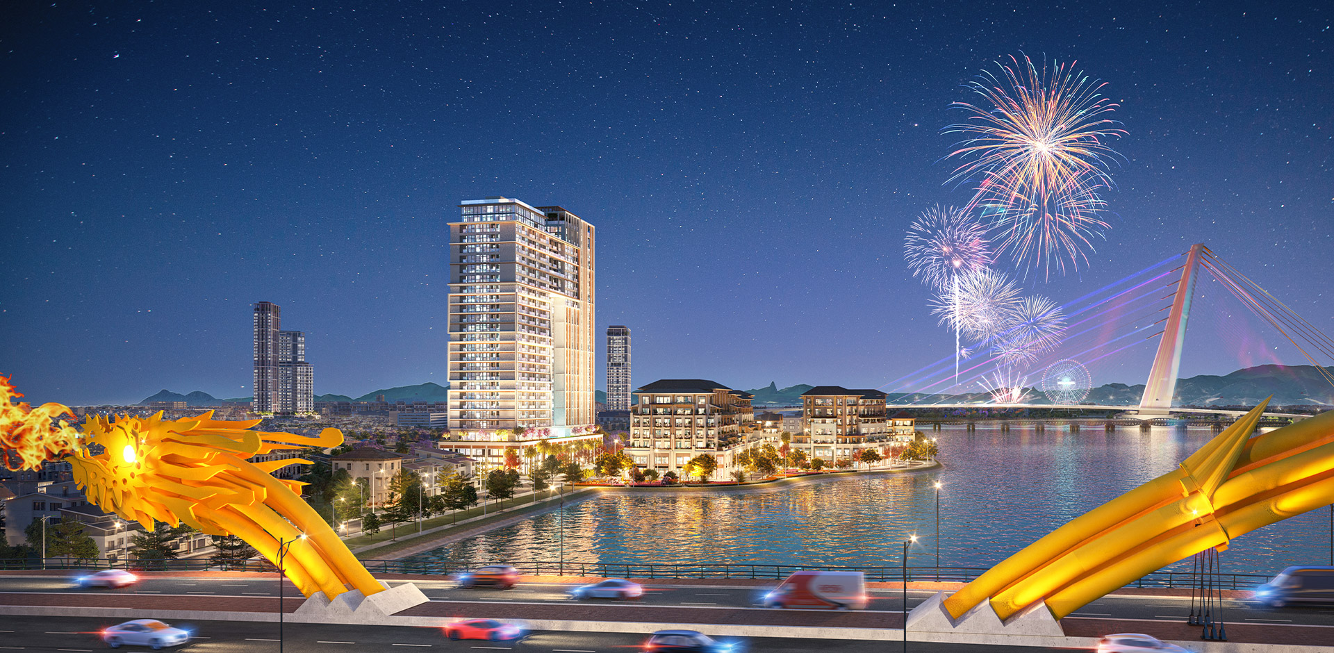 VỊ TRÍ KIM CƯƠNG BÊN SÔNG HÀN – KẾT NỐI TRUNG TÂM SẦM UẤT