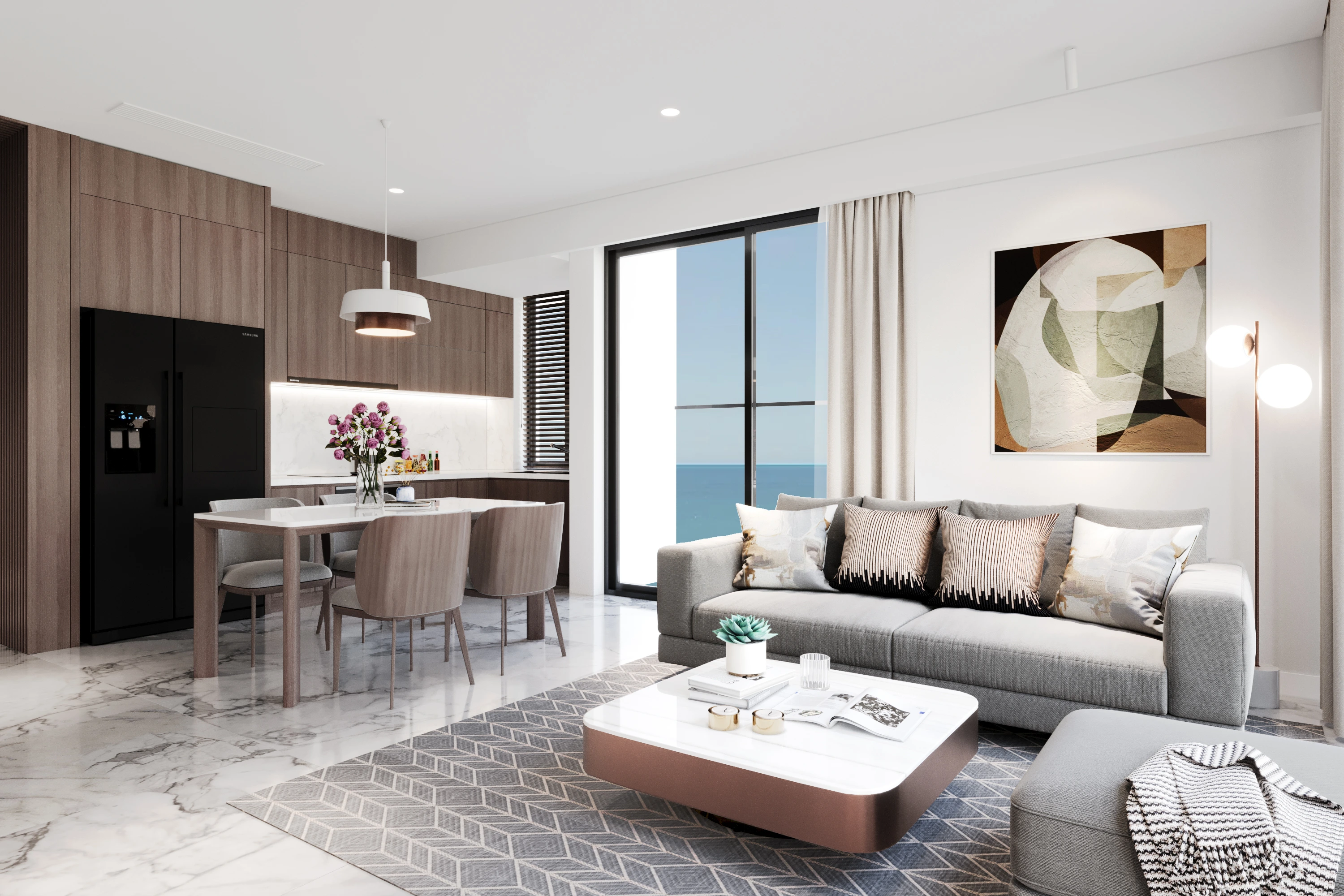 Hình ảnh phối cảnh căn hộ Times Square Đà Nẵng